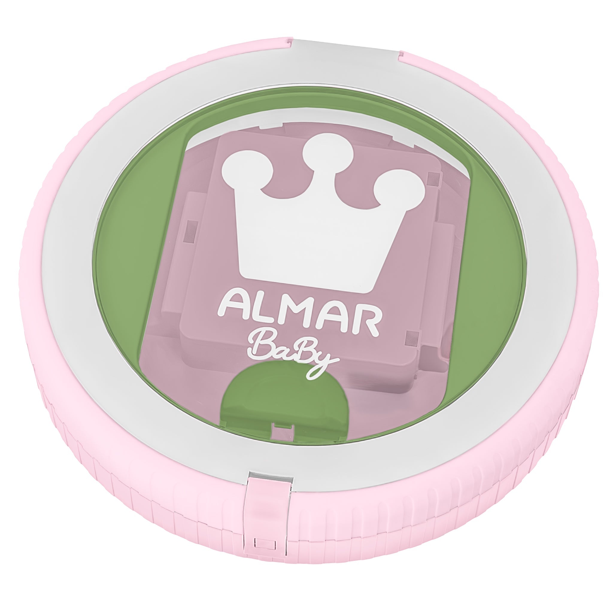 Orinal plegable portátil con tapa