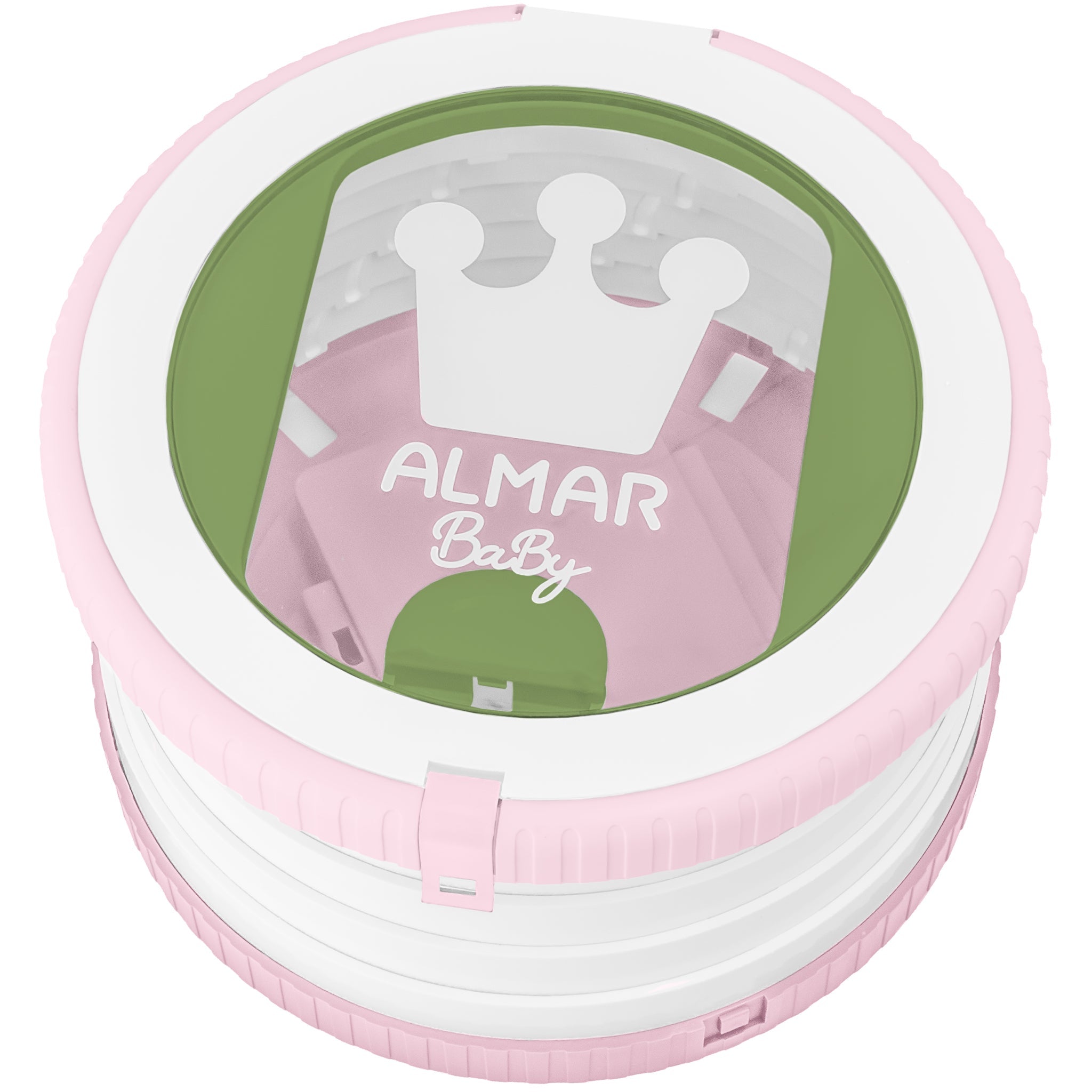 Orinal plegable portátil con tapa