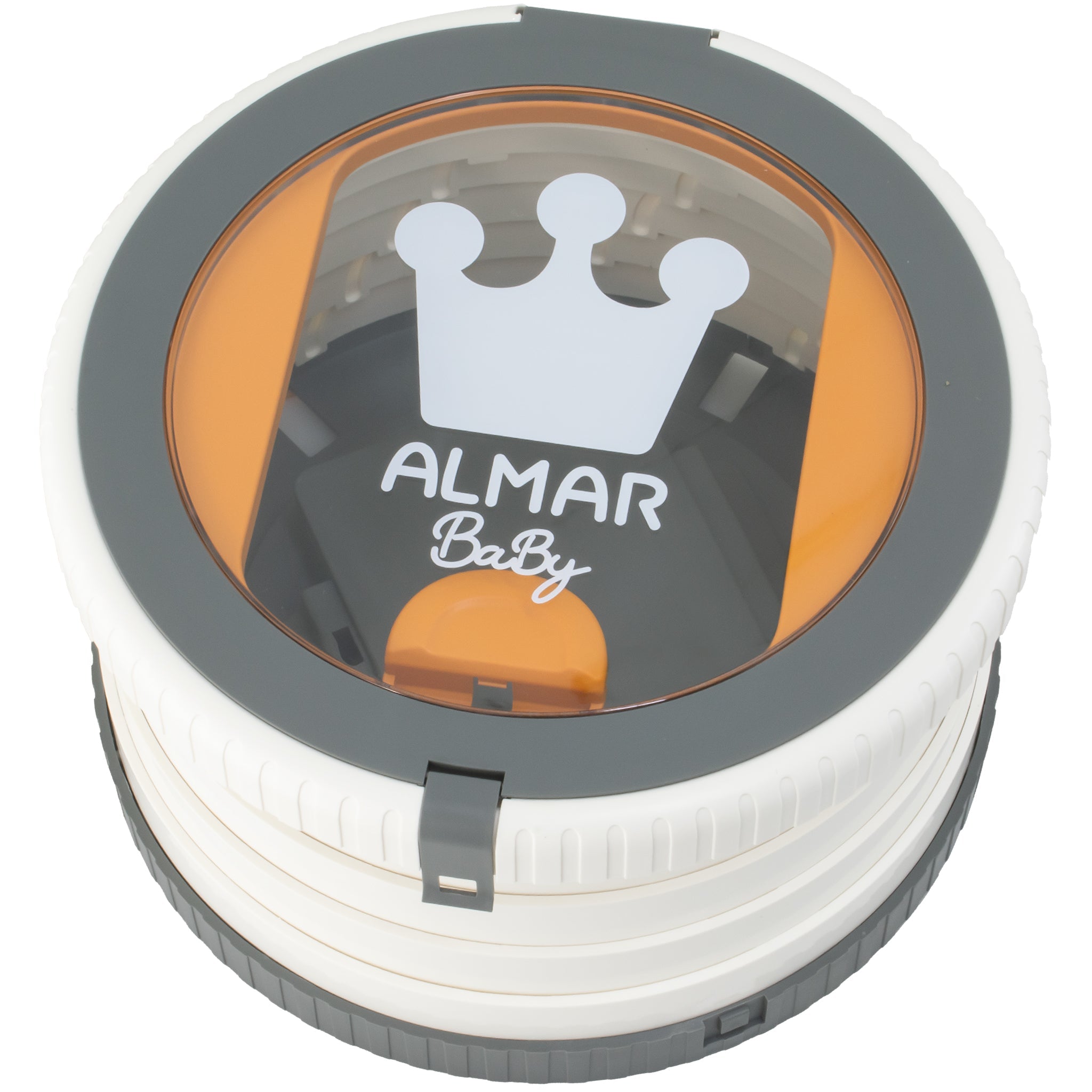 Orinal plegable portátil con tapa