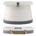 Orinal plegable portátil con tapa