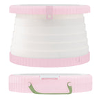 Orinal plegable portátil con tapa