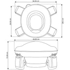 Orinal portátil 2 en 1 reductor WC