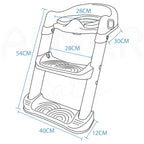 Adaptador WC con escalera plegable