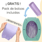 Orinal infantil de viaje con bolsas